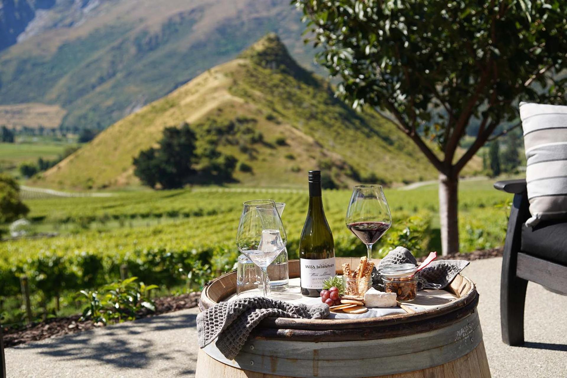 Mt Rosa Lodge Boutique Vineyard Accommodation Wanaka Rum bild